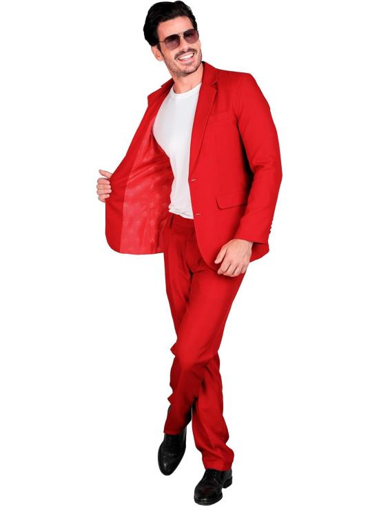 Terno, jaqueta e calças coloridas masculinas, showman, febre disco, festa temática de cassino