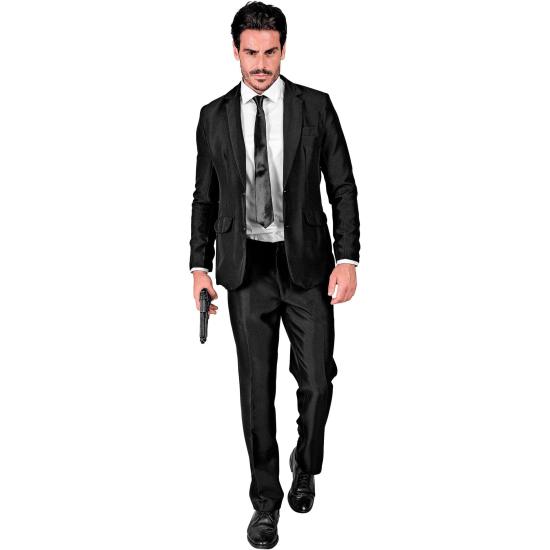 Terno de festa, preto, jaqueta e calça, showmen Terno de festa, preto, jaqueta e calça, showmen