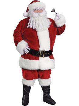 Disfraz de Papá Noel con capa para hombre