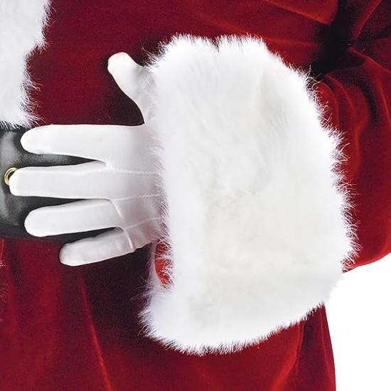 Fato de Papai Noel de veludo ultrafino