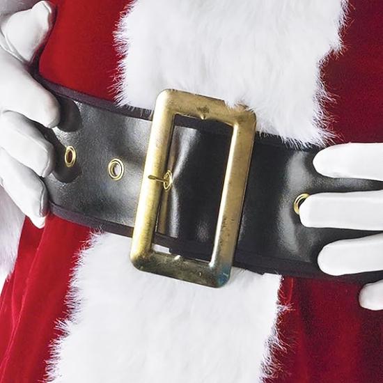 Fato de Papai Noel de veludo ultrafino