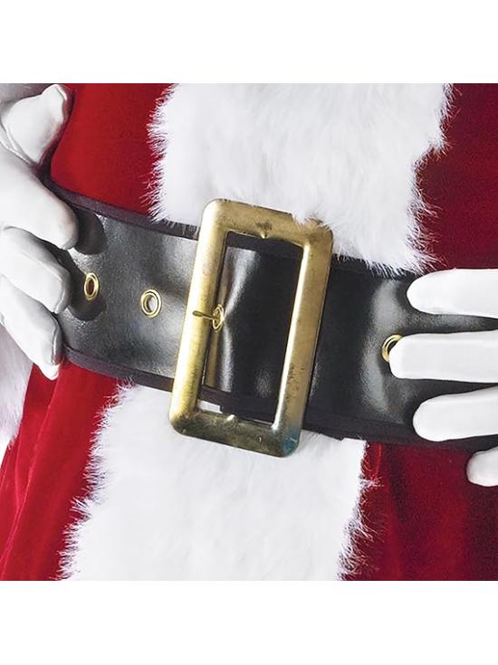 Fato de Papai Noel de veludo ultrafino