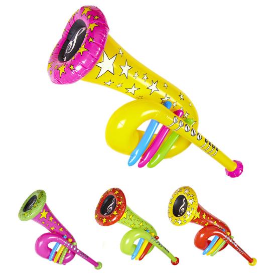 Tuba Palhaço Inflável com Apito.