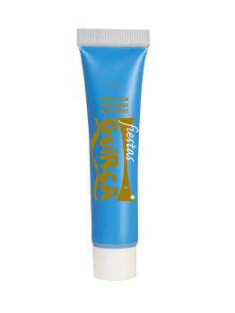 Tubo de maquiagem azul neon 10 ml