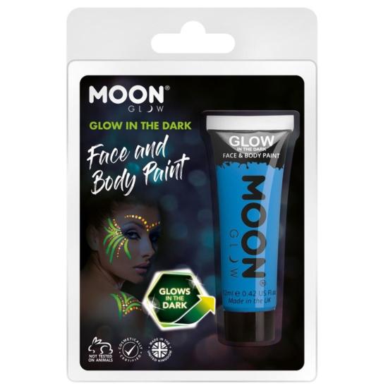 Tubo de maquiagem que brilha no azul escuro Tubo de maquiagem que brilha no azul escuro