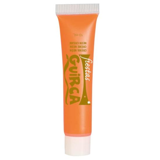 Tubo de maquiagem laranja neon 10 ml Tubo de maquiagem laranja neon 10 ml