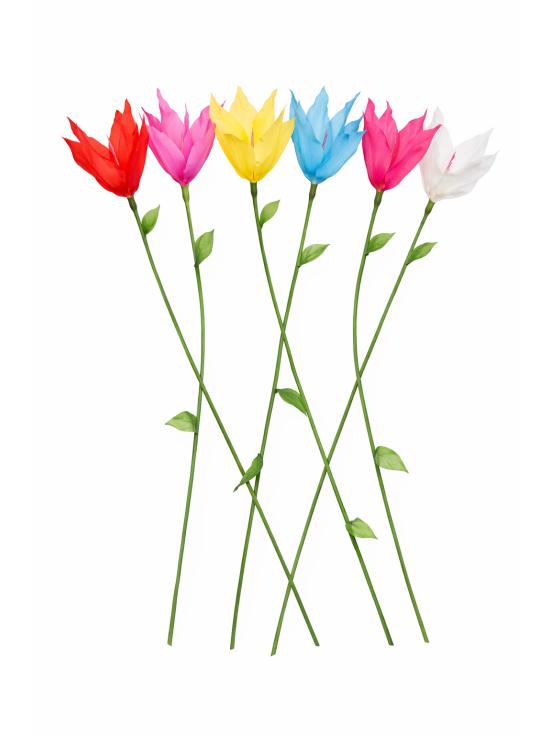 Lanterna Tulipa com Vela 50cm para Dança das Lanternas – Festas e Festivais