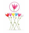Lanterna Tulipa com Vela 50cm para Dança das Lanternas – Festas e Festivais