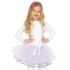 Tutu infantil com laço branco