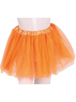 Tutu infantil laranja