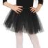 Tutu infantil com glitter preto