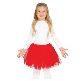 Tutu infantil vermelho