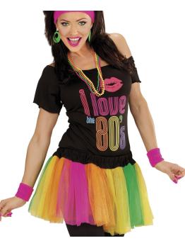Tutu Multicolor Fluorescente Adulto