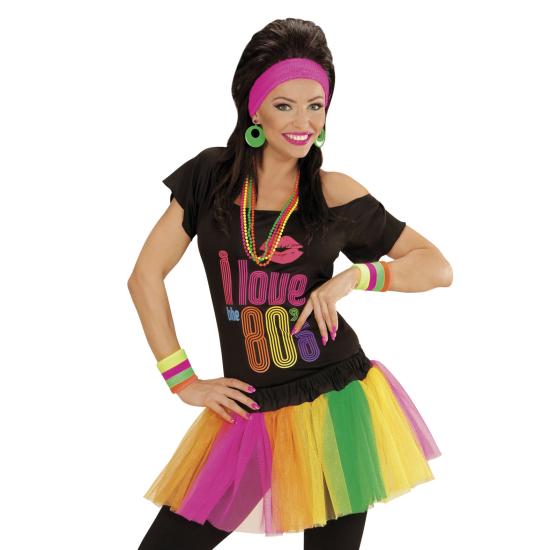 Tutu Multicolor Fluorescente Adulto