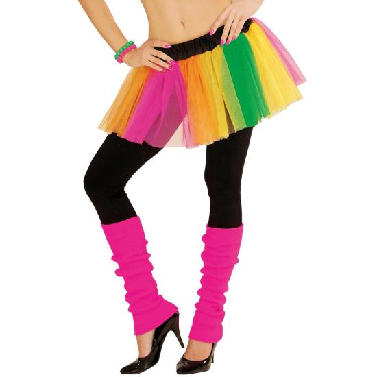 Tutu Multicolor Fluorescente Adulto