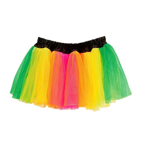 Tutu Multicolor Fluorescente Adulto
