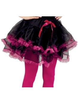 Tutu adulto rosa preto