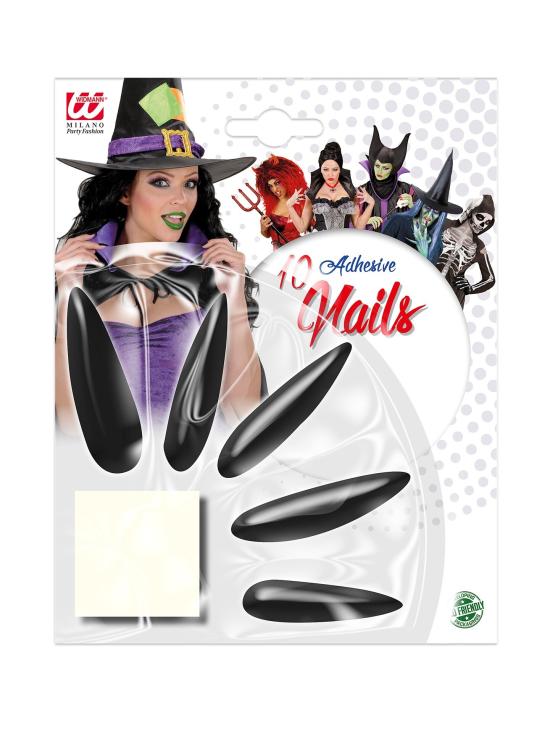 Conjunto de 10 unhas de bruxa