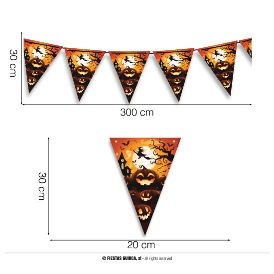Pacote de festa de abóbora de Halloween