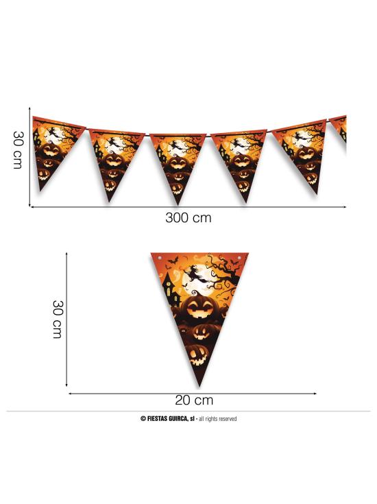 Pacote de festa de abóbora de Halloween