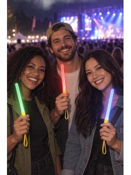 Bastão luminoso de 25 cm para festas | TuyYo Costumes