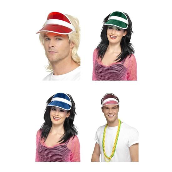 Viseira adulto anos 80