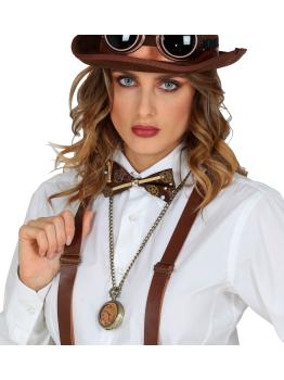 Colar com relógio de bolso Widmann Steampunk – Modelo 10026