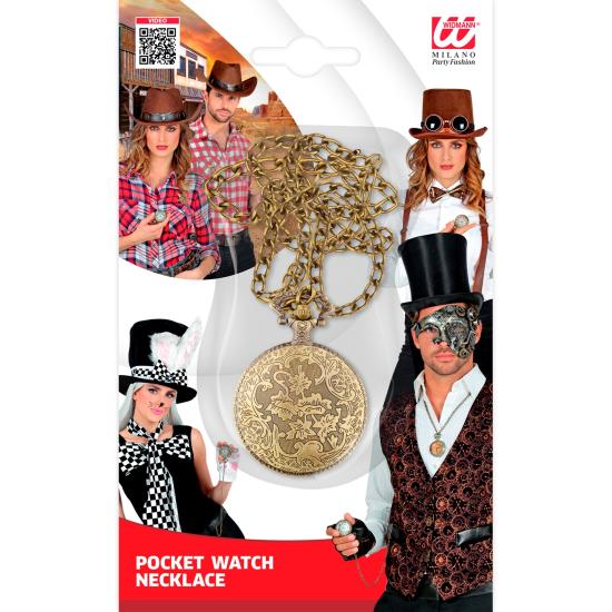 Colar com relógio de bolso Widmann Steampunk – Modelo 10026