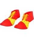 Sapatos de palhaço vermelhos infantis
