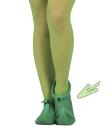 Sapatos de Elfo de Borracha Verde.