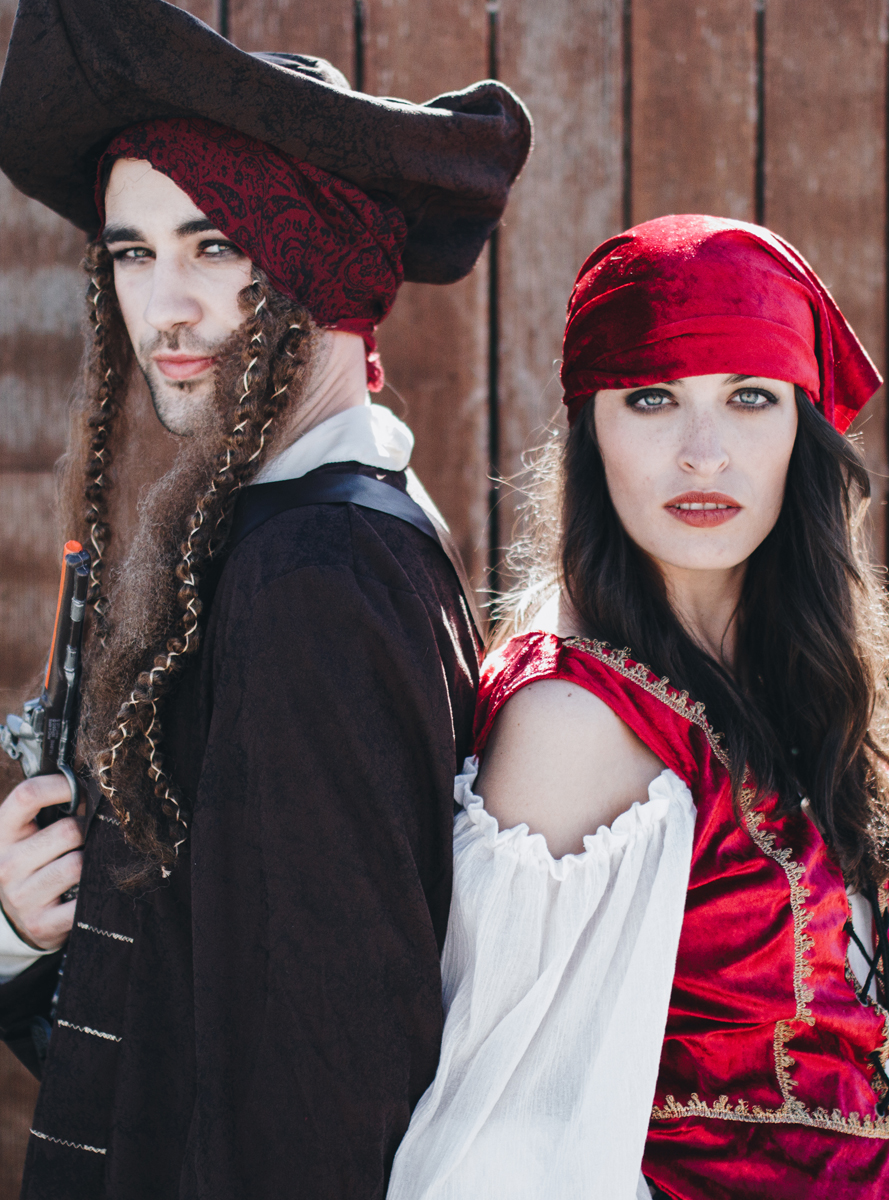 Tabela de tamanhos de Fato de pirata corsário Valorius