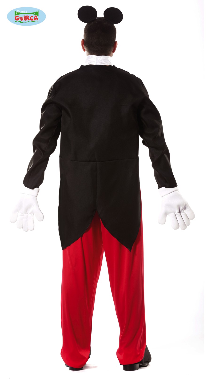 Tabela de tamanhos de Fato de Mickey Mouse para adulto.